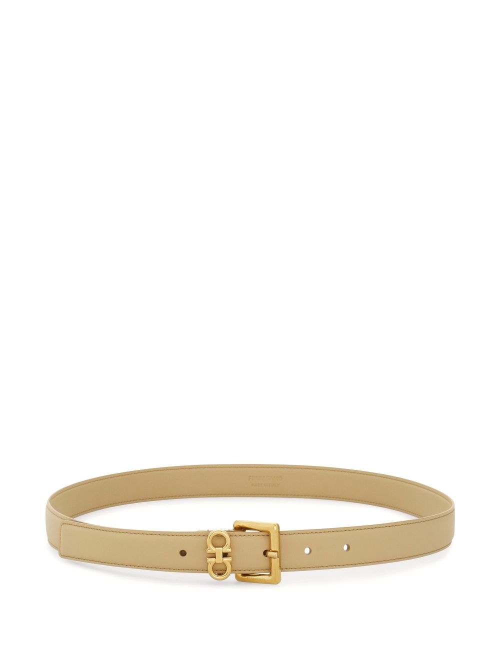 Ferragamo Double Gancini belt - Neutrals