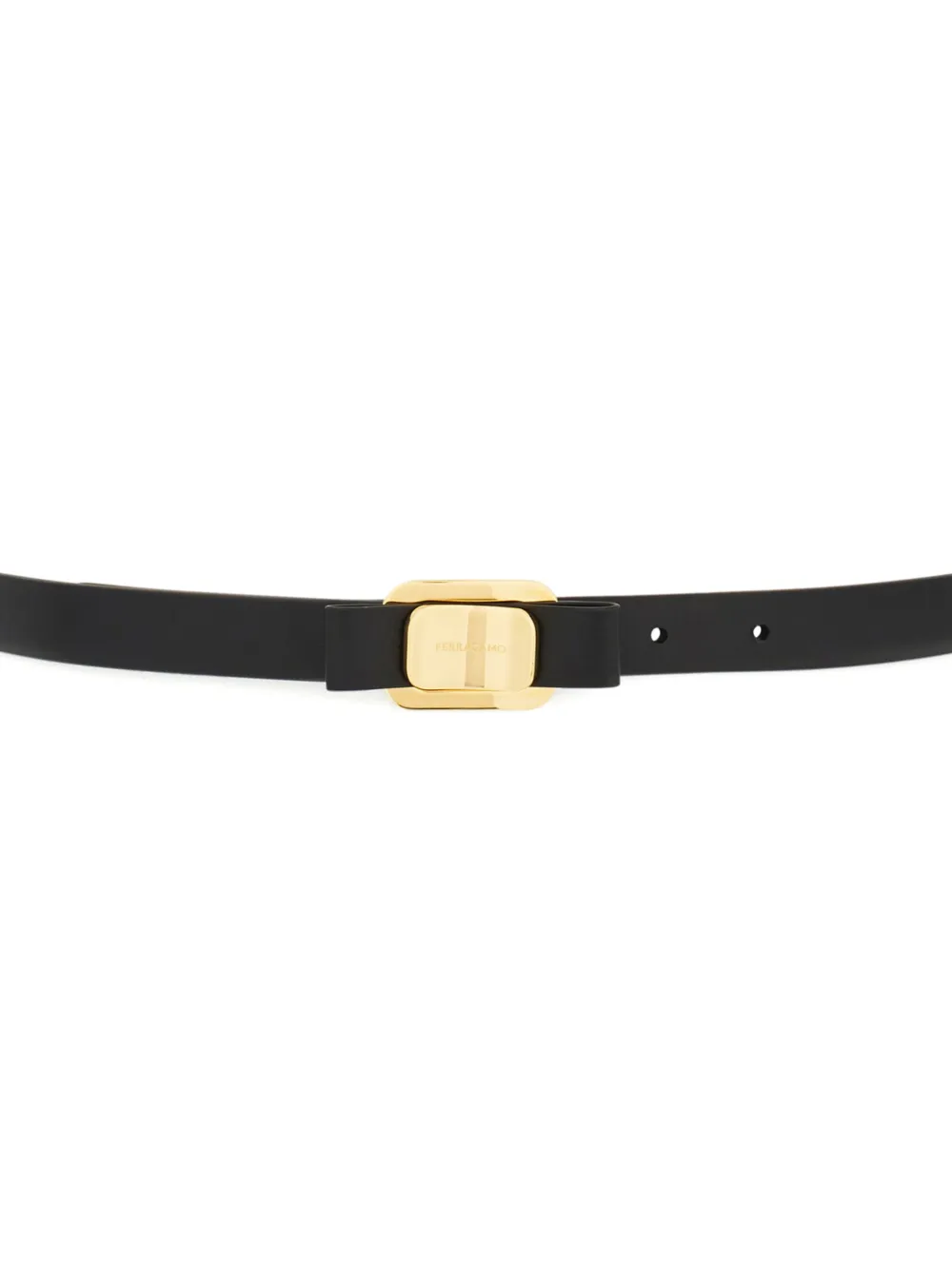 Ferragamo New Vara riem Zwart