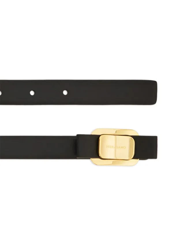 Ferragamo ニュー ヴァラ ベルト | ブラック | FARFETCH JP
