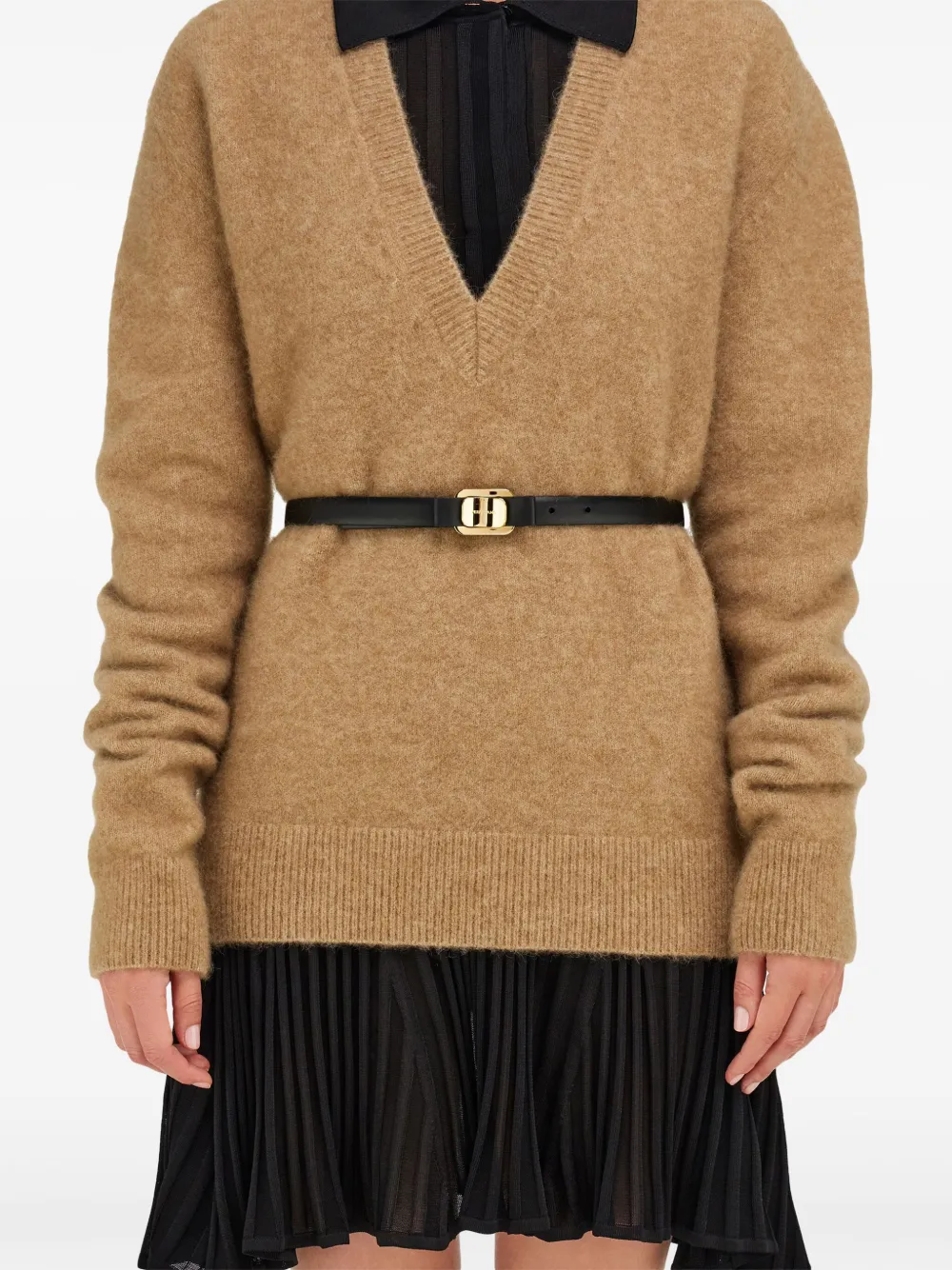 Ferragamo New Vara riem Zwart