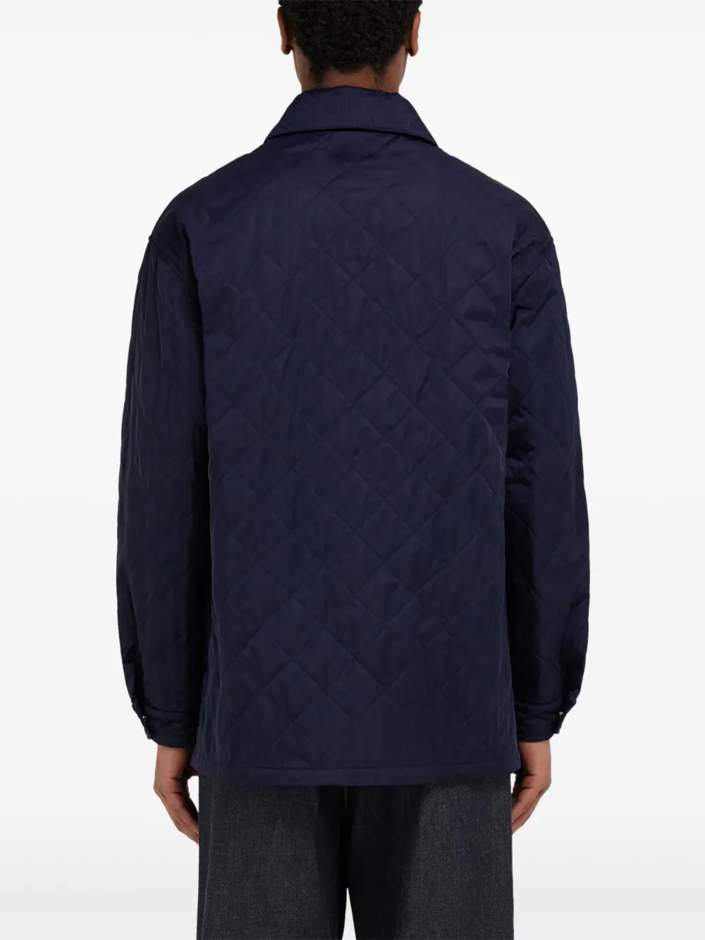 Ferragamo Gewatteerd jack Blauw