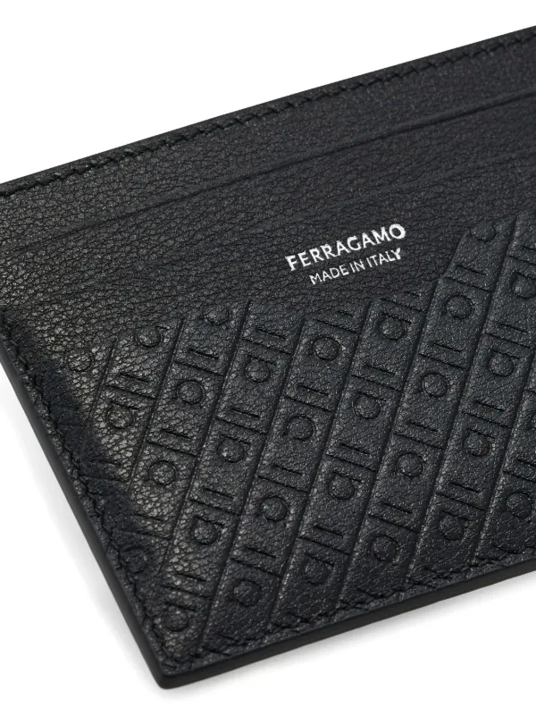 Ferragamo Portacarte Ferragamo Portafogli E Portacarte Nero Wanan