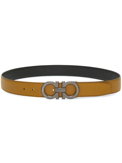 Ceinture Gancini réversible - Ferragamo - Modalova