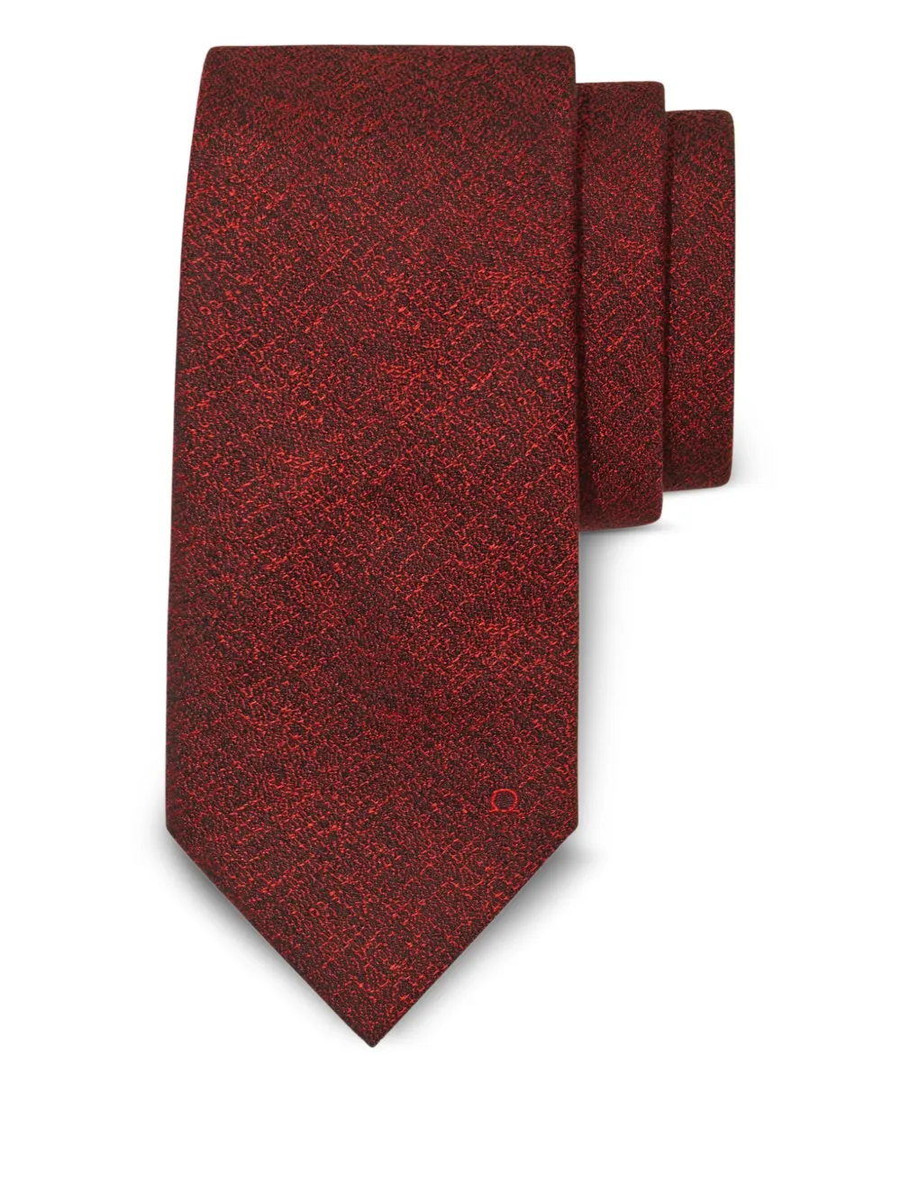 Ferragamo Gravata com detalhe Gancini | Vermelho | Image 1