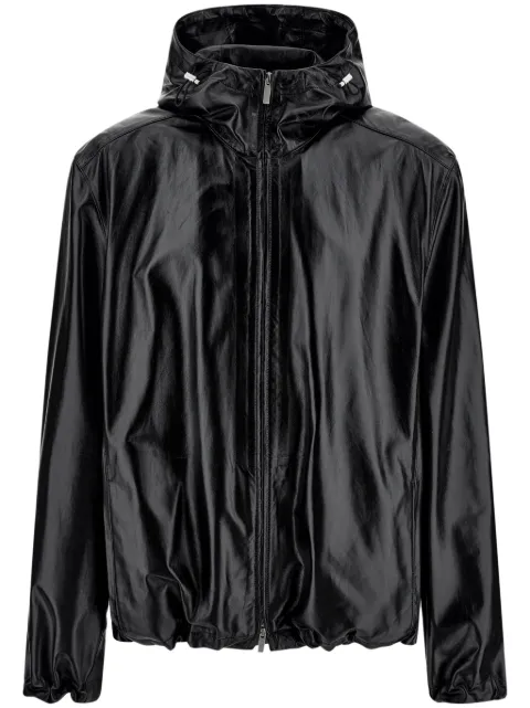 Ferragamo cropped nappa parka