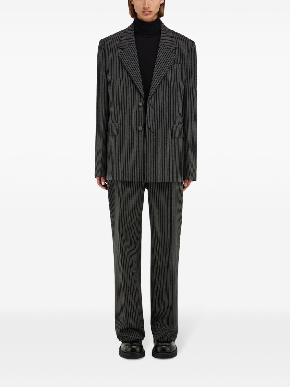 Ferragamo single-breasted blazer - Black