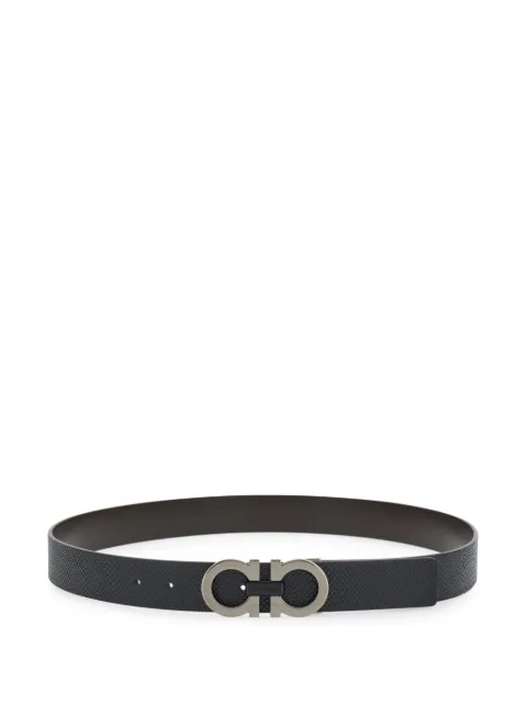 Ferragamo cinturón Gancini reversible