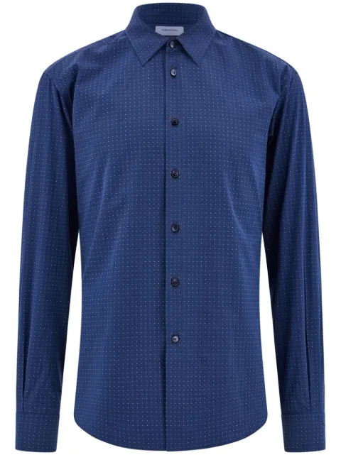 Ferragamo geometric-print shirt