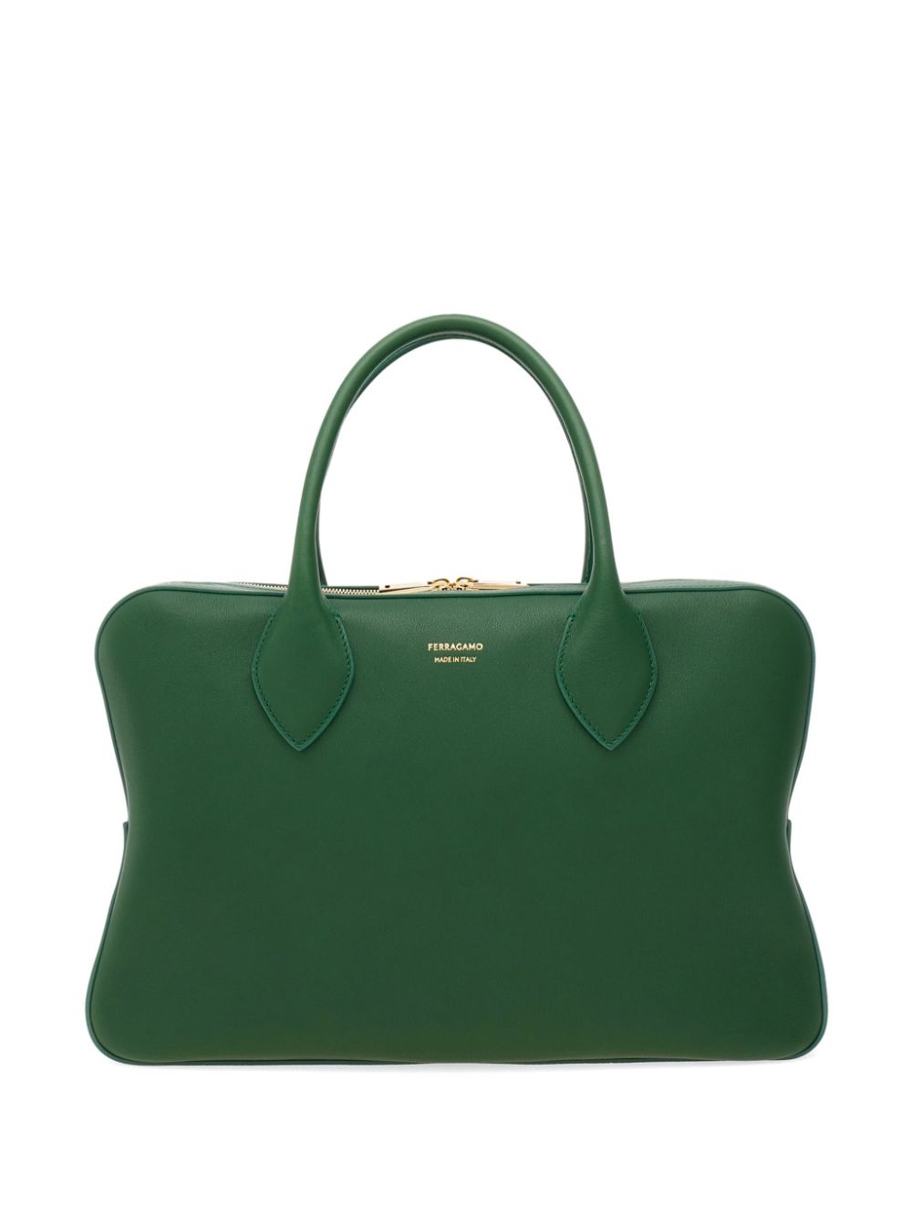 Ferragamo Grote shopper Groen