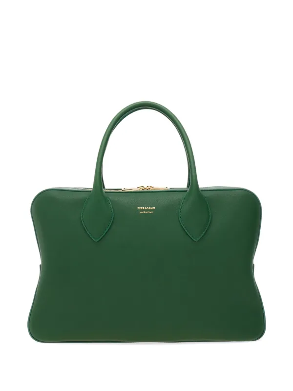Ferragamo ジップ ハンドバッグ | グリーン | FARFETCH JP