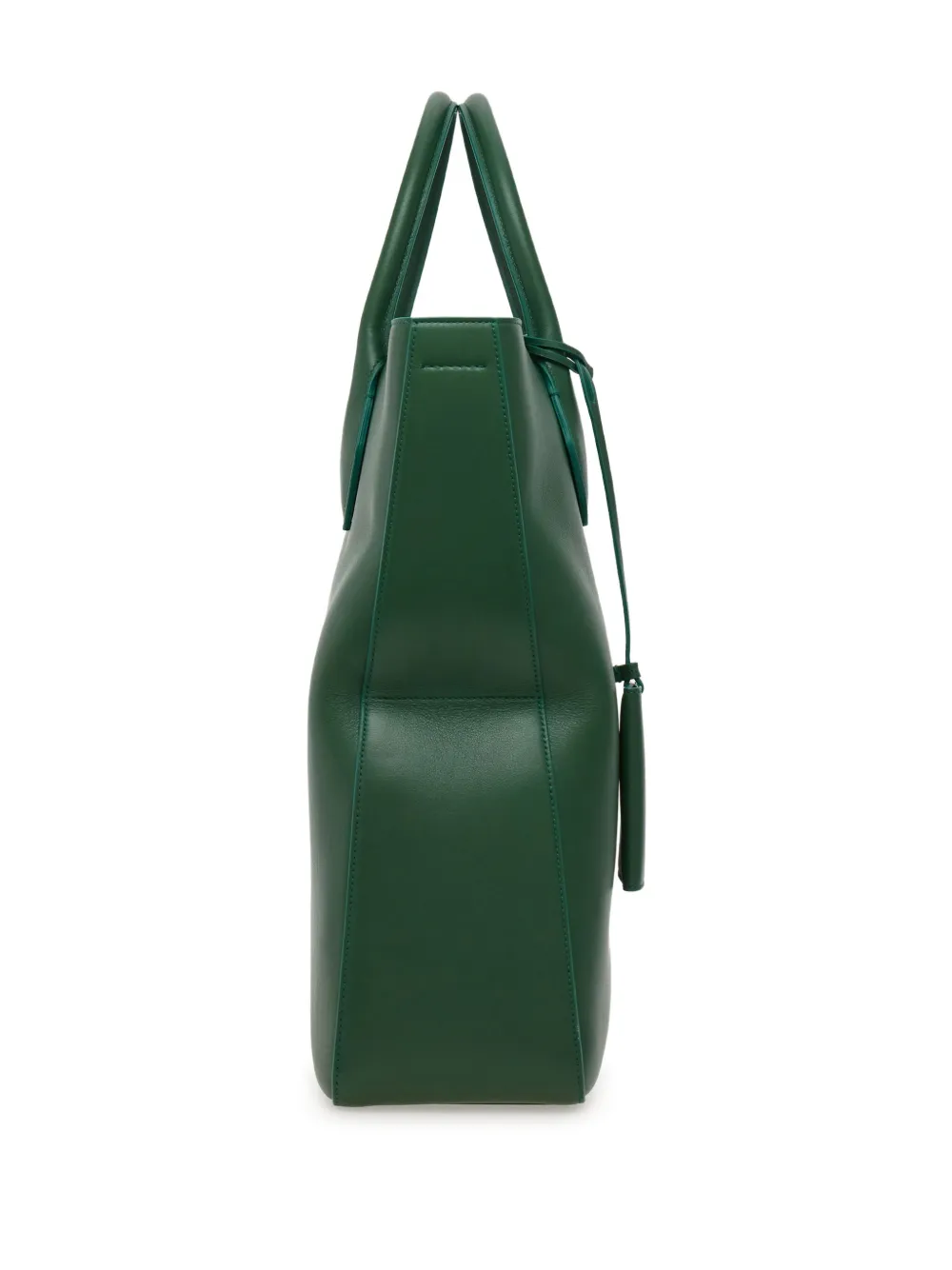 Ferragamo Shopper met sleutelhanger Groen