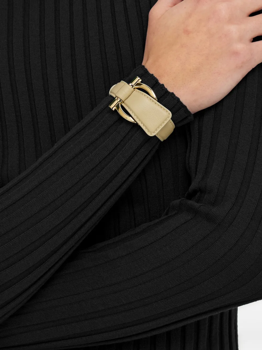 Ferragamo Gancini armband - Beige