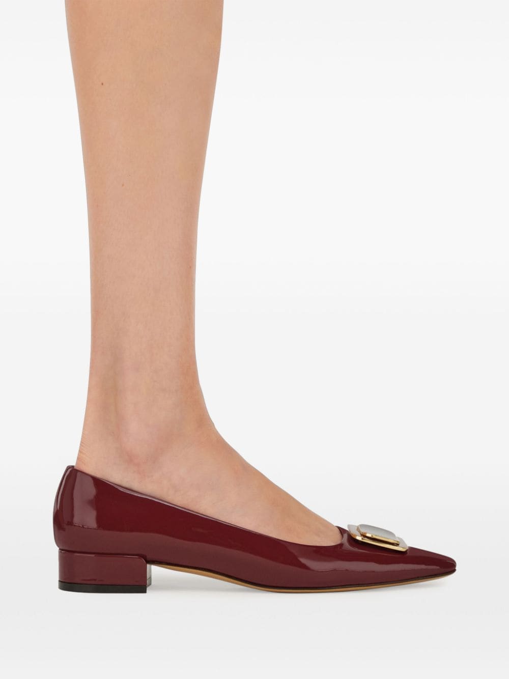 Ferragamo New Vara ballerina's Rood