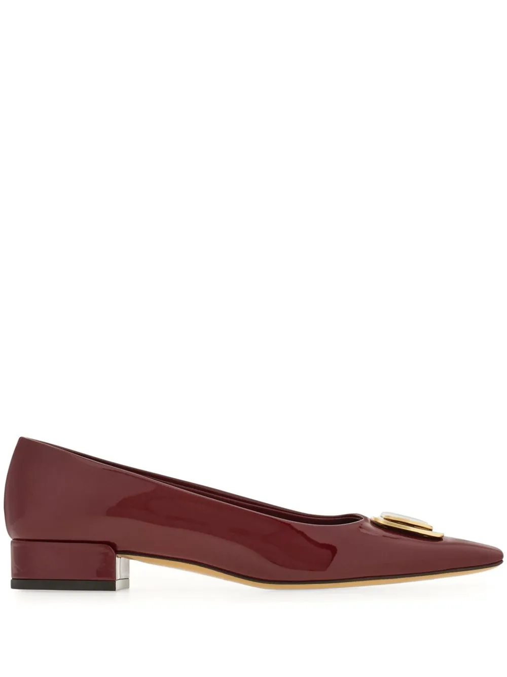 New Vara plate ballerina shoes