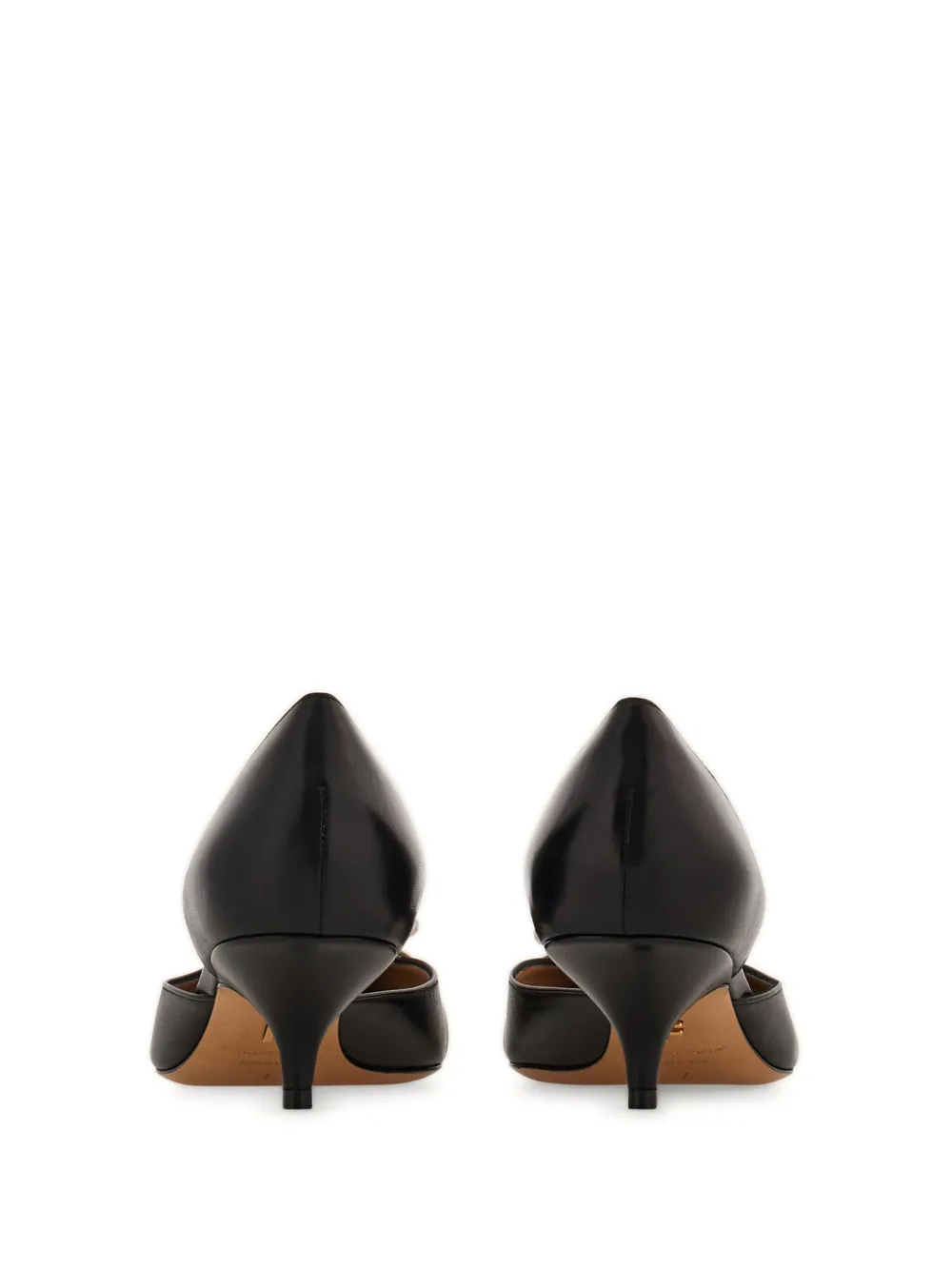 Ferragamo 40 mm Mini Bow pumps Zwart