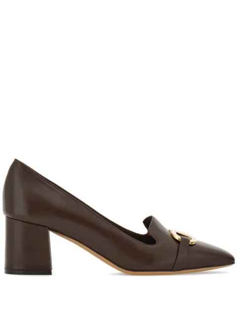 Ferragamo 60mm Gancini-plaque pumps