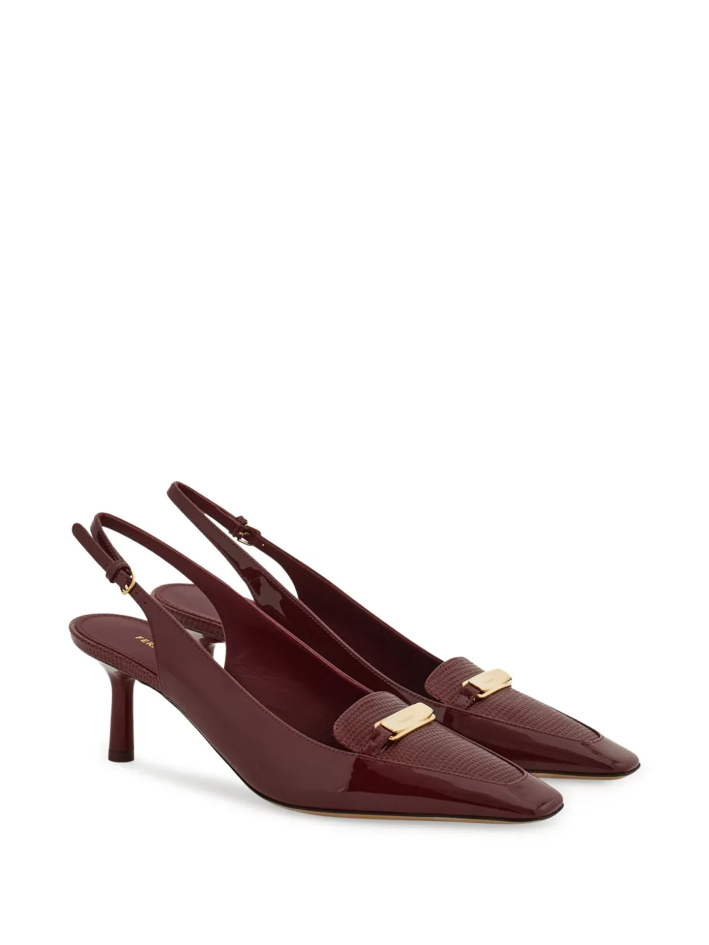Ferragamo 55 mm New Vara pumps - Rood