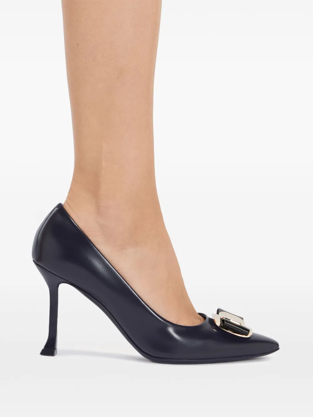 Ferragamo 85mm New Vara pumps Blue