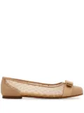 Ferragamo Varina ballet flats - Neutrals