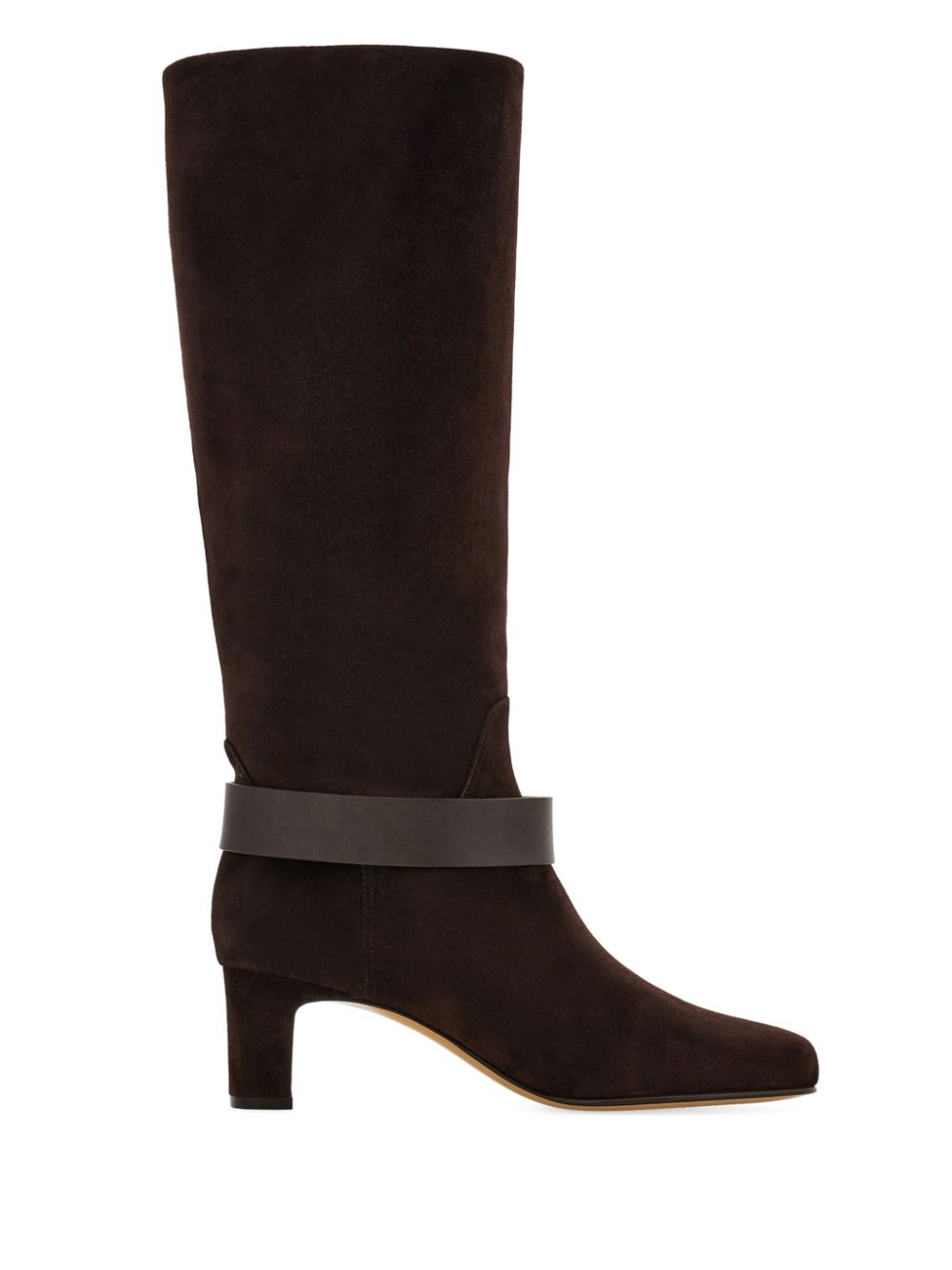 Ferragamo 55mm Gancini boots Brown