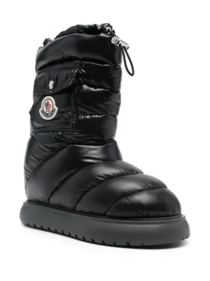 【MONCLER】RESILE アンクルブーツ MONCLER Resile Trek faux fur-trimmed suede ankle boots | NET