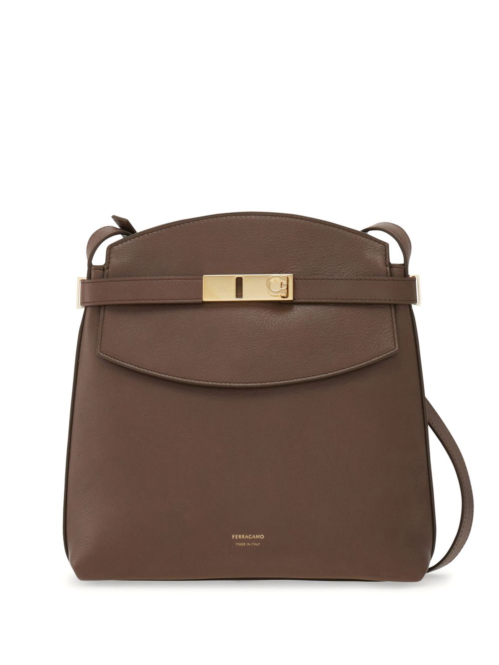 Ferragamo small Hug crossbody bag - Brown