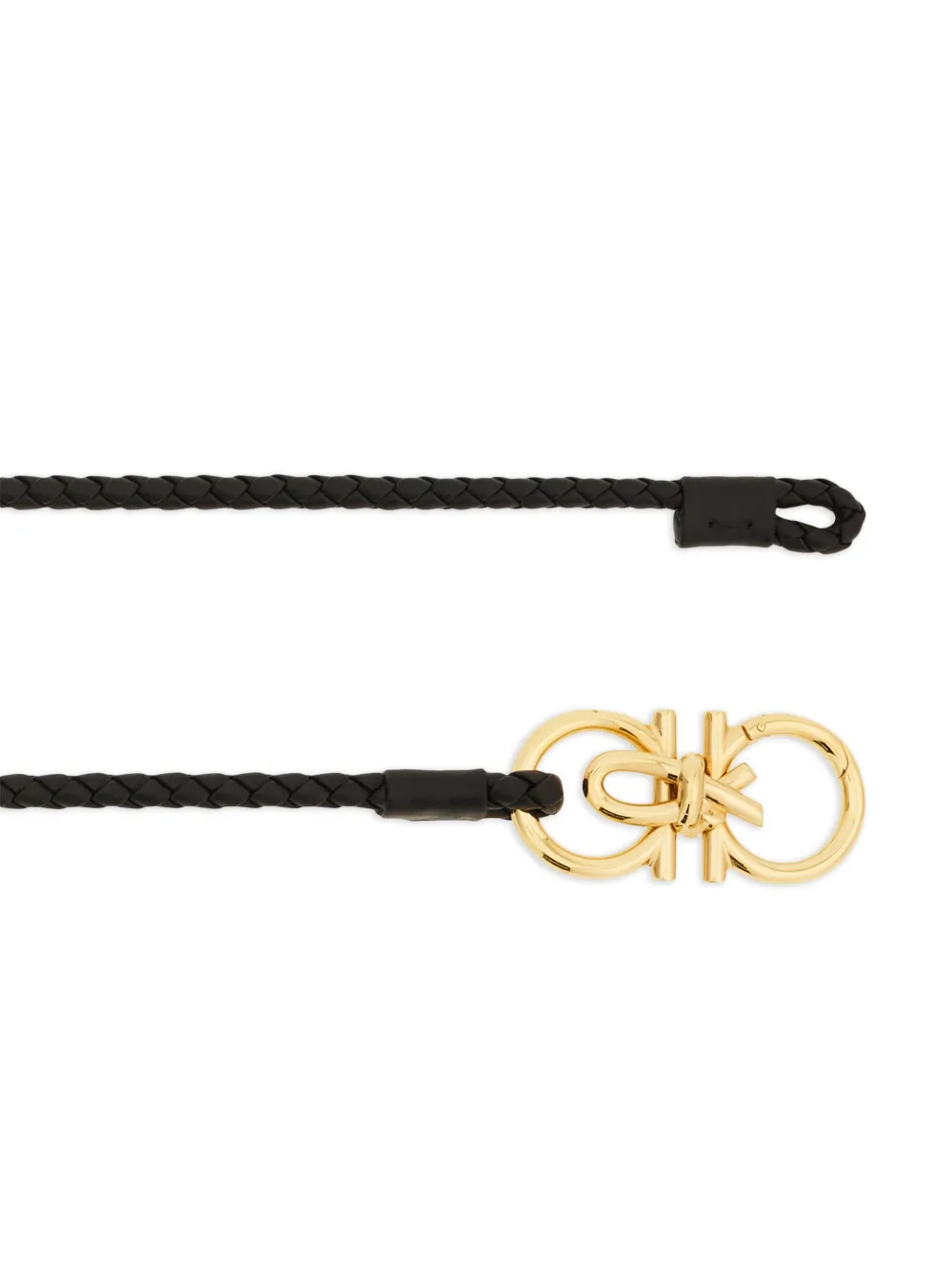 Ferragamo Extendable Gancini riem - Zwart