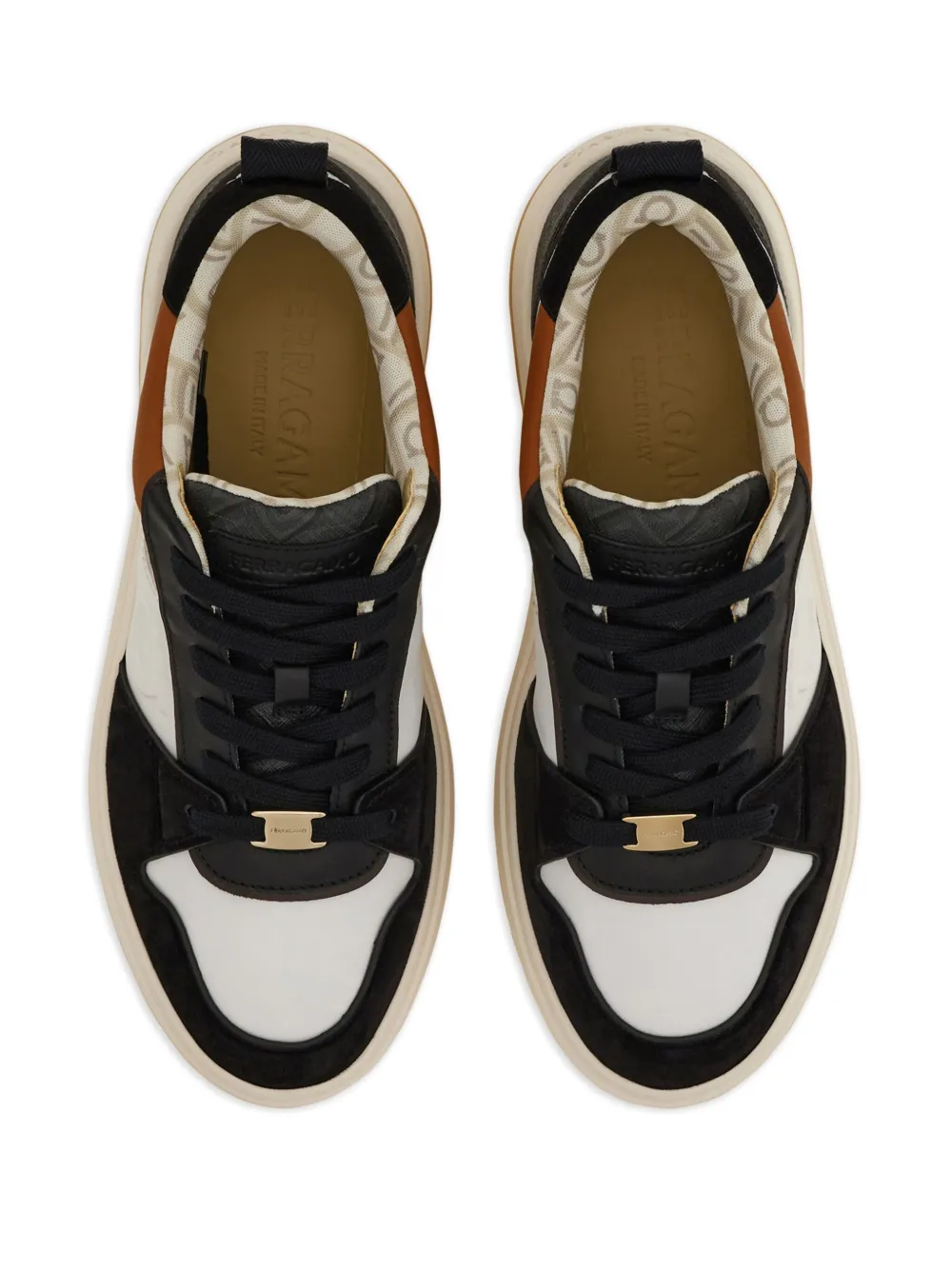 Ferragamo low-top sneakers Black