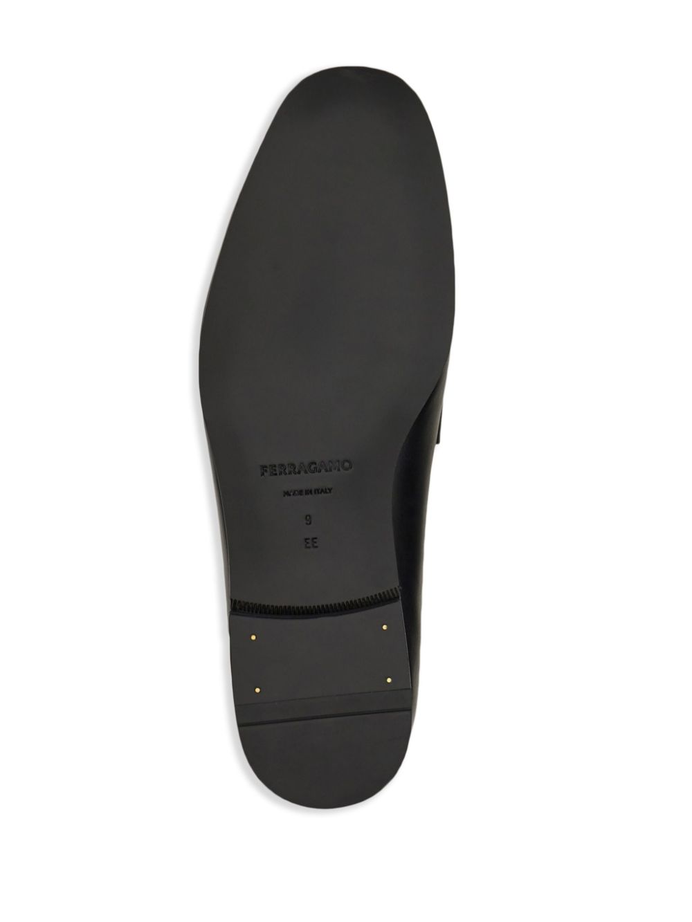 Ferragamo Loafers met Gancini-plakkaat Zwart