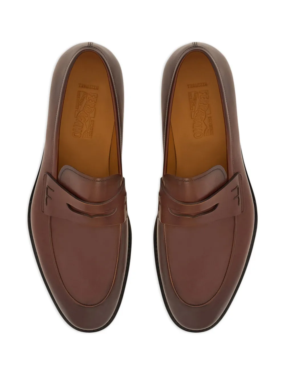 Ferragamo Tramezza loafers Brown