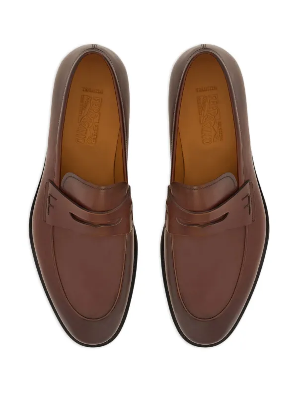 Ferragamo Tramezza ローファー | ブラウン | FARFETCH JP