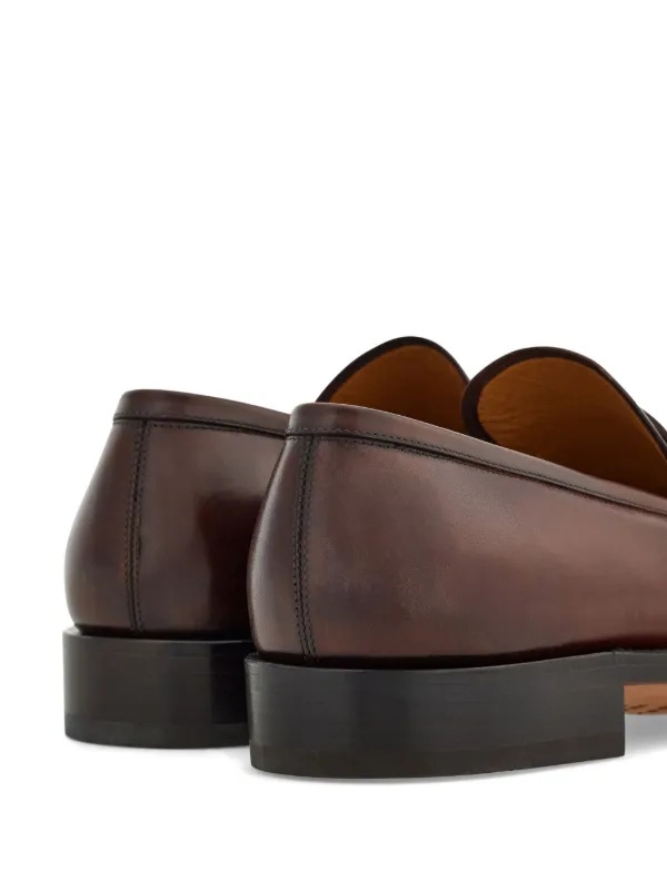 Ferragamo Tramezza ローファー | ブラウン | FARFETCH JP