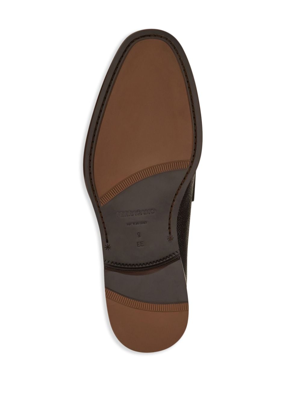 Ferragamo Gancini-plaque loafers Brown