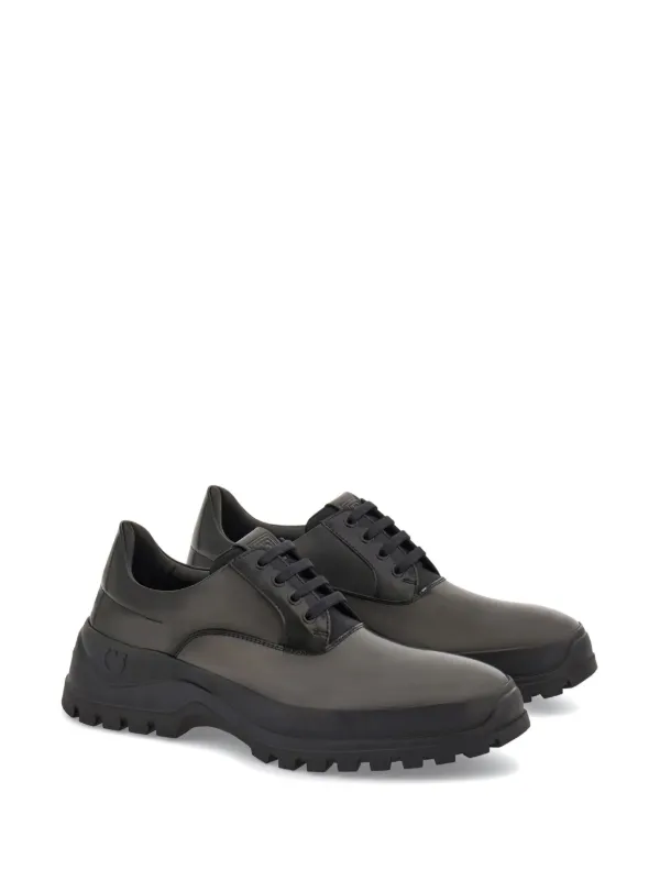 Ferragamo Hybrid ダービーシューズ | ブラック | FARFETCH JP
