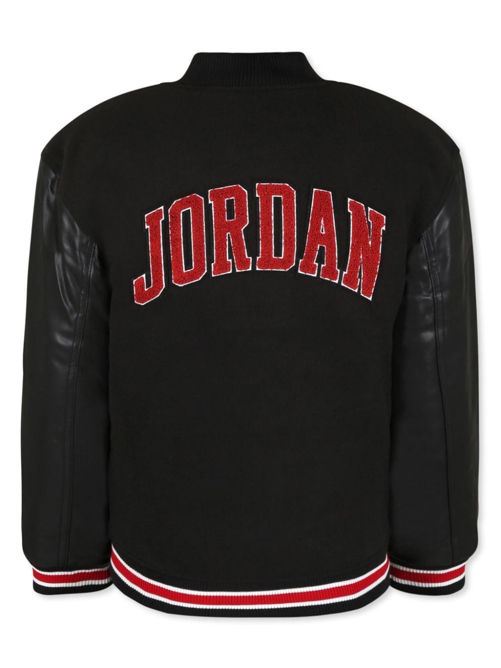 Jordan Kids stripe trim jacket - Zwart