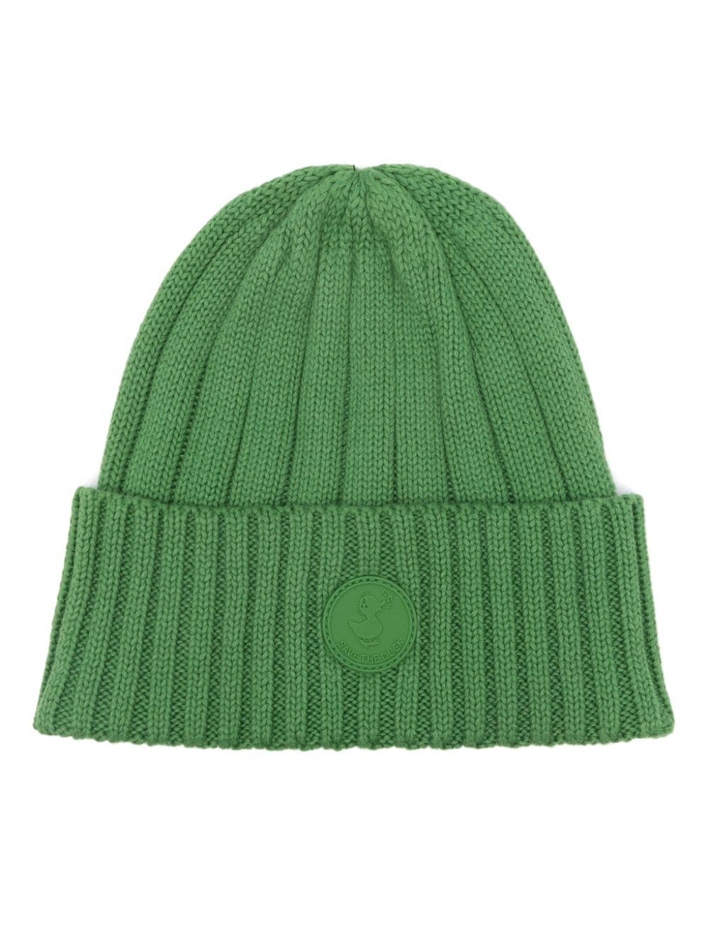 Shop Save The Duck Jo Beanie In 绿色