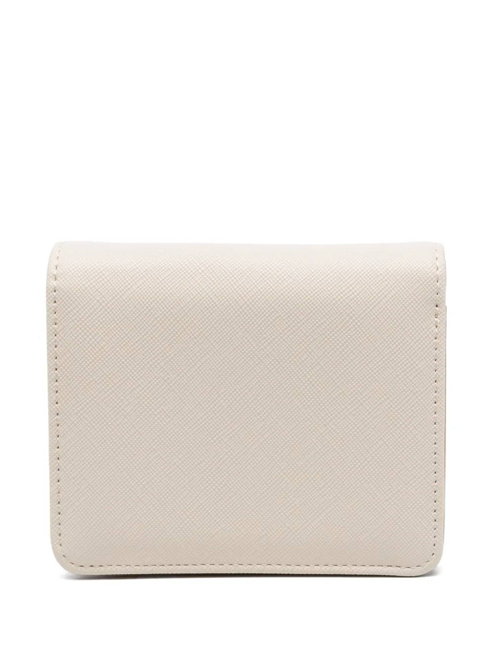 Love Moschino Portemonnee met logoplakkaat - Beige