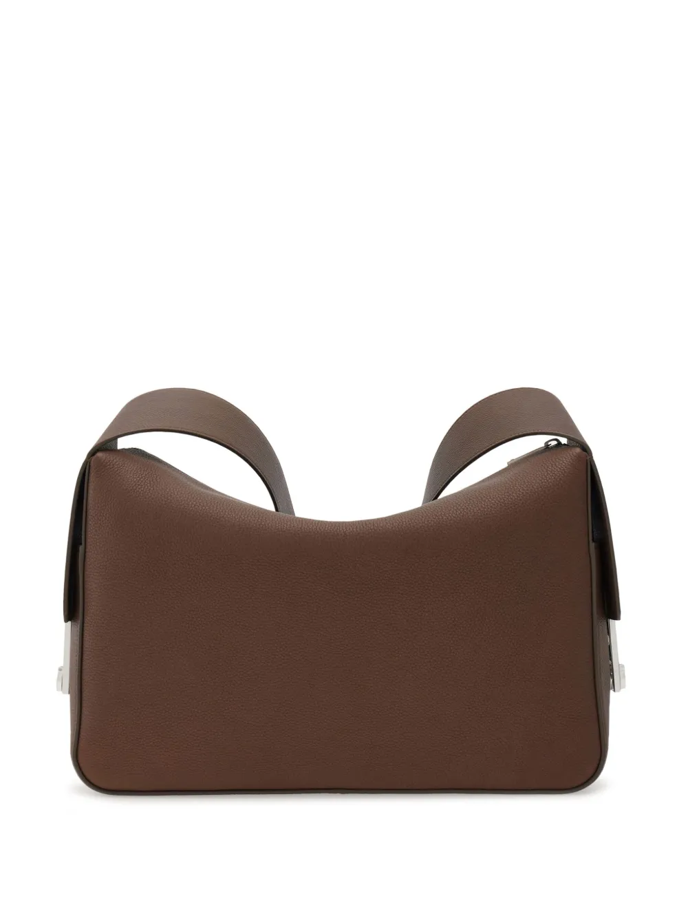 Ferragamo Leren crossbodytas Bruin