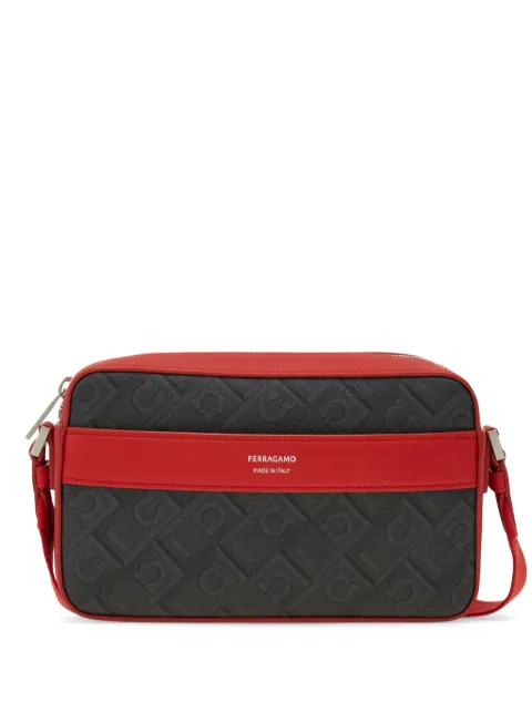 Ferragamo monogram-pattern crossbody bag
