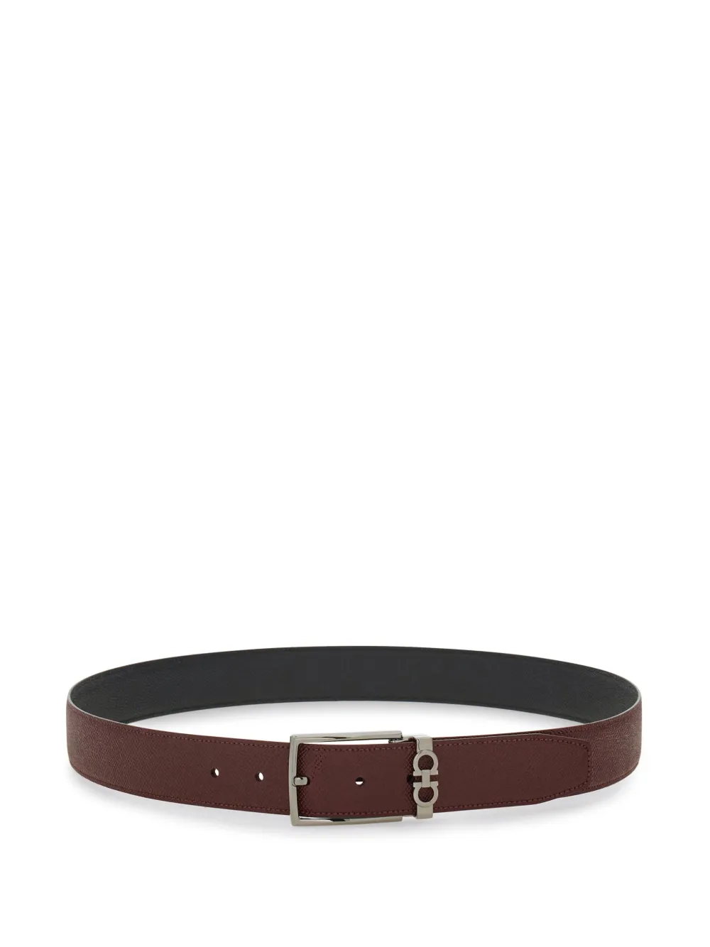 Ferragamo cinturón reversible Gancini | rojo | Image 1