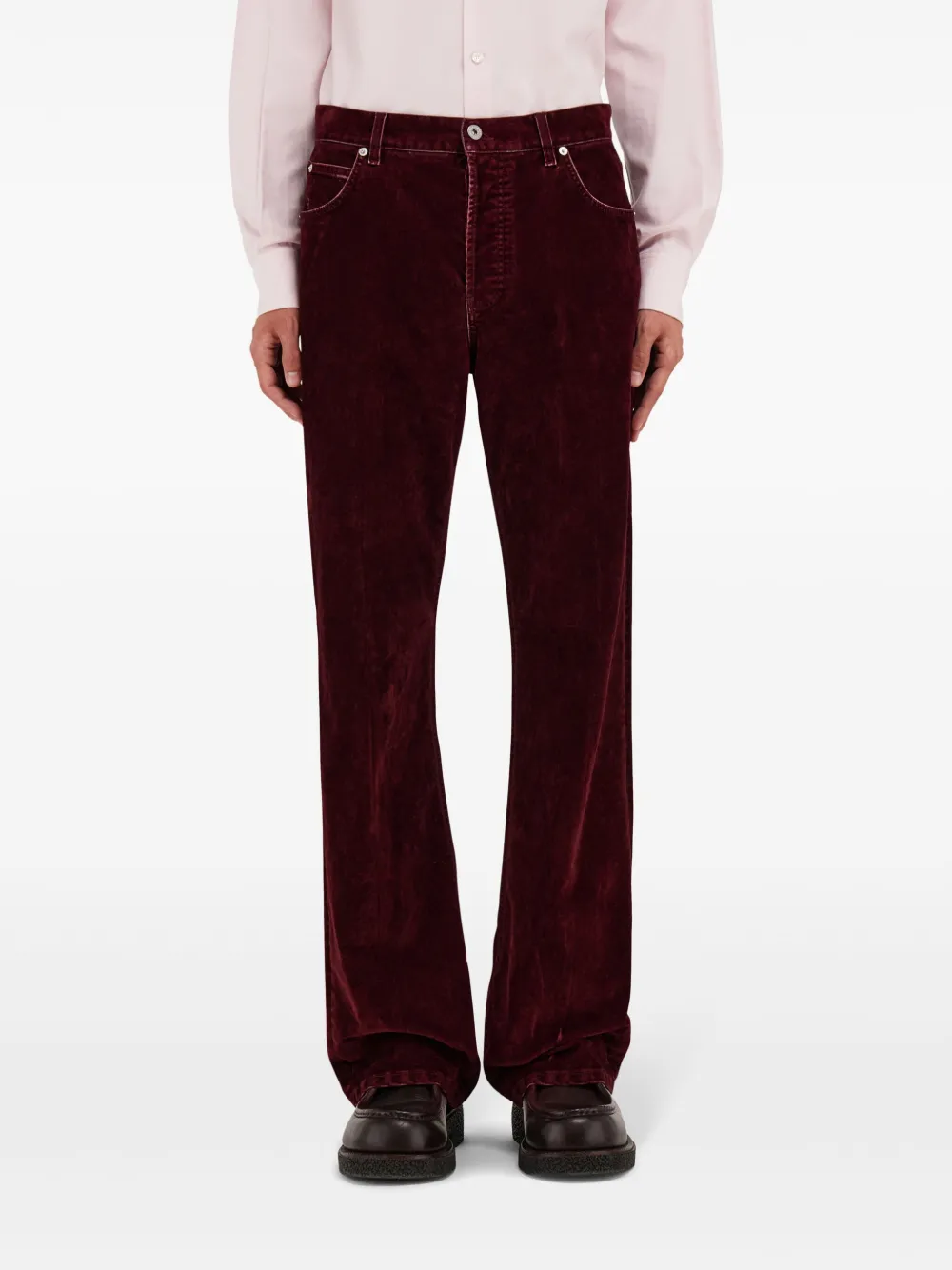 Ferragamo Broek met vijf zakken Rood