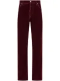Ferragamo five-pocket trousers - Red