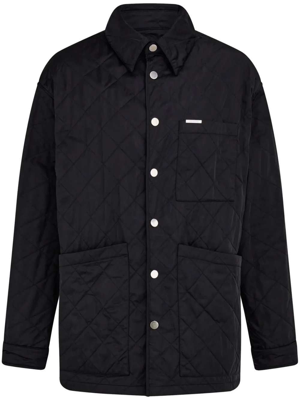 Ferragamo quilted overshirt | Black | Image 1