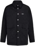 Ferragamo quilted overshirt - Black