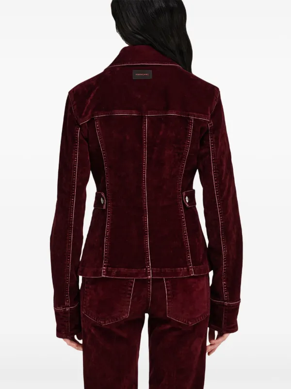 Ferragamo Trucker Jacket | Red | FARFETCH