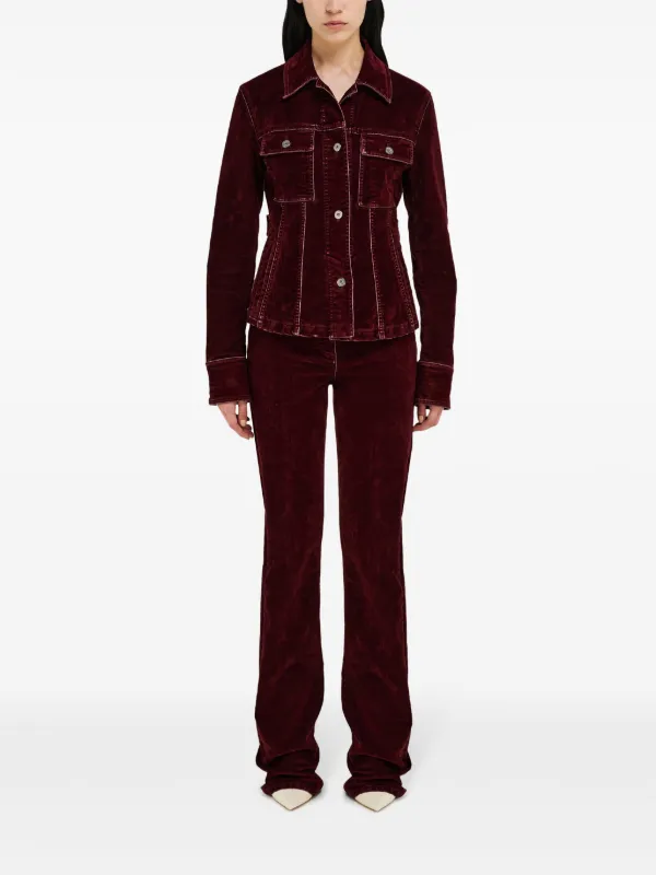 Ferragamo Trucker Jacket | Red | FARFETCH