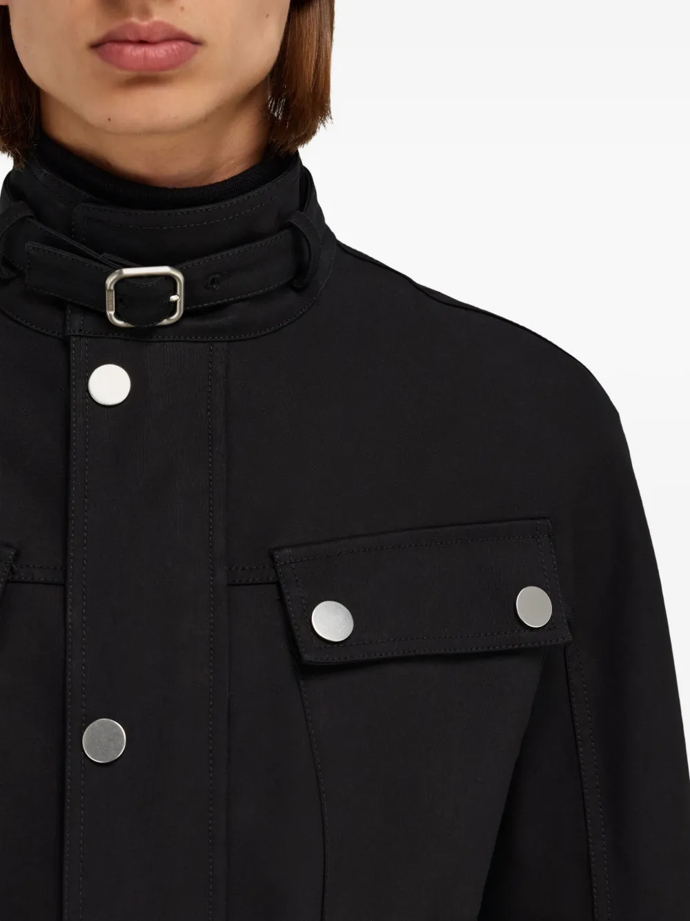 Ferragamo Katoenen jack Zwart