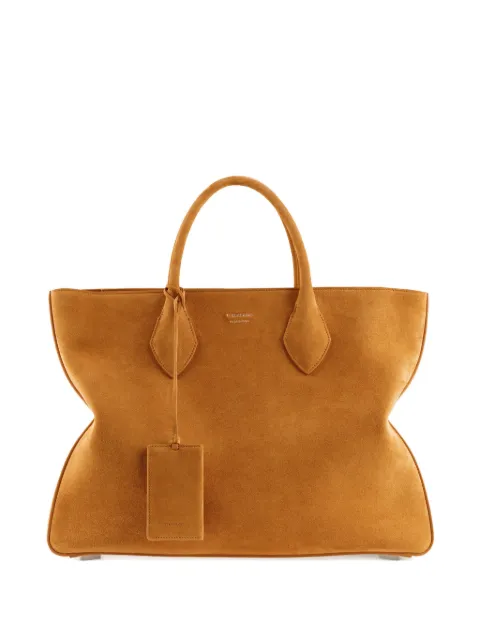Ferragamo large leather tote bag