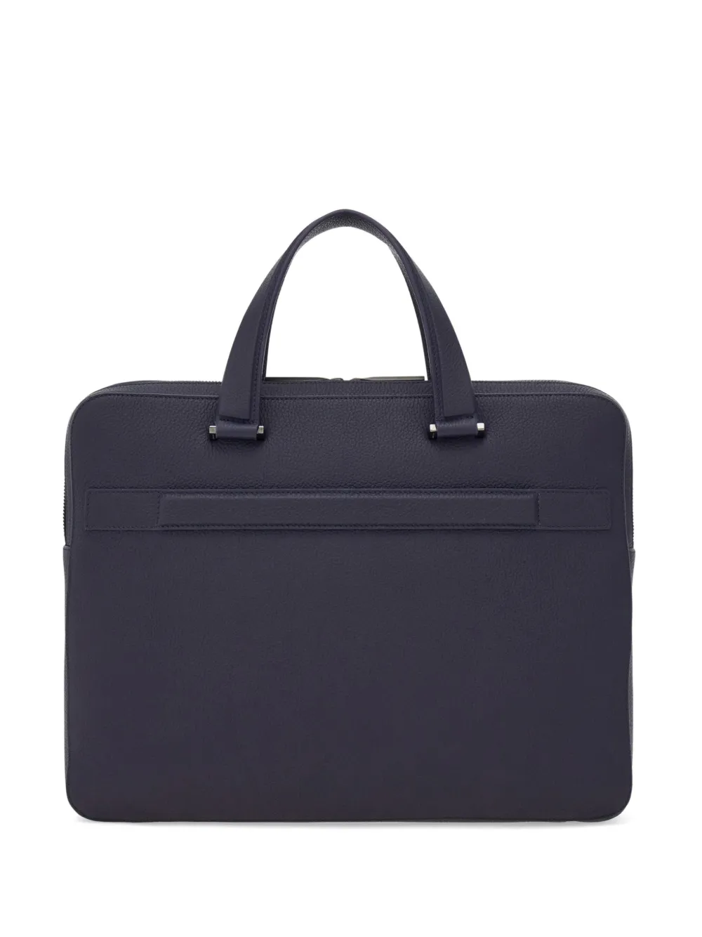 Ferragamo Gancini leren aktetas Blauw