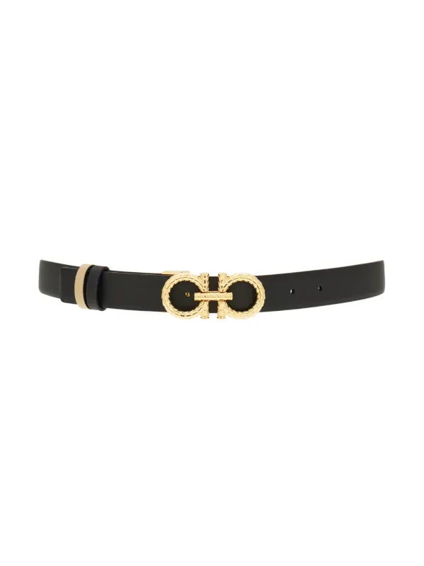 Ferragamo Reversible Gancini-buckle Belt | Black | FARFETCH display picture 2
